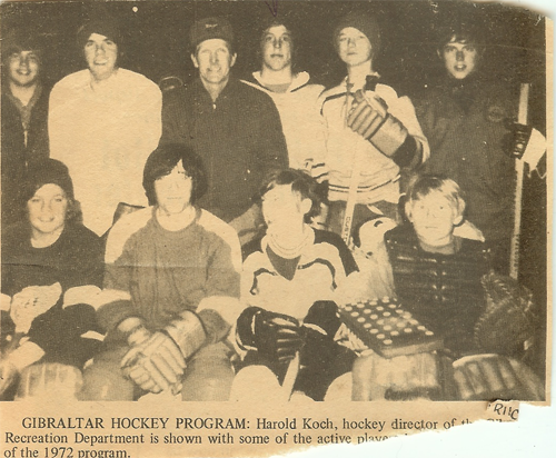 Harold Koch Hockey Photo
